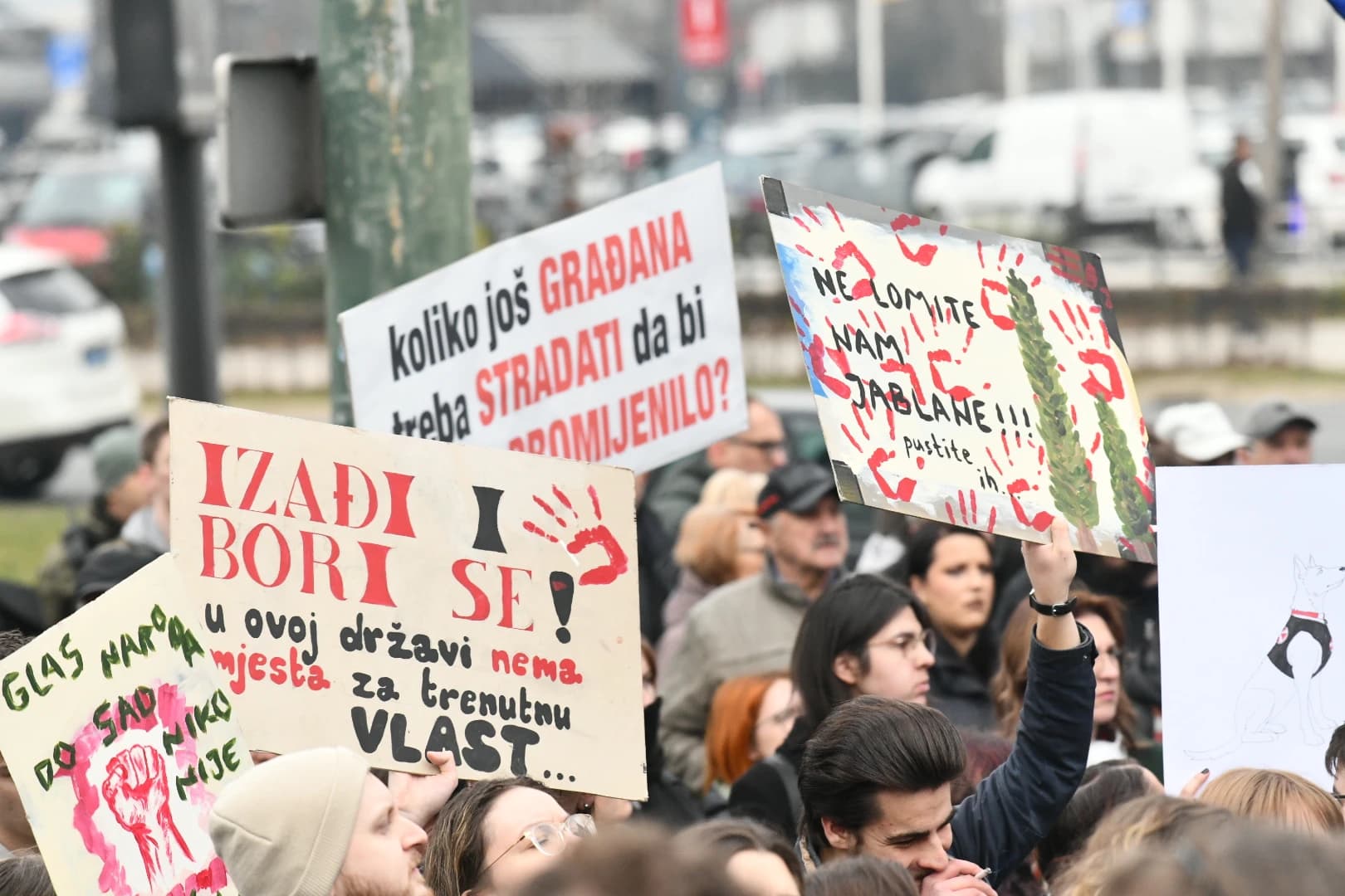 Studenti nastavljaju borbu za slobodu i pravdu