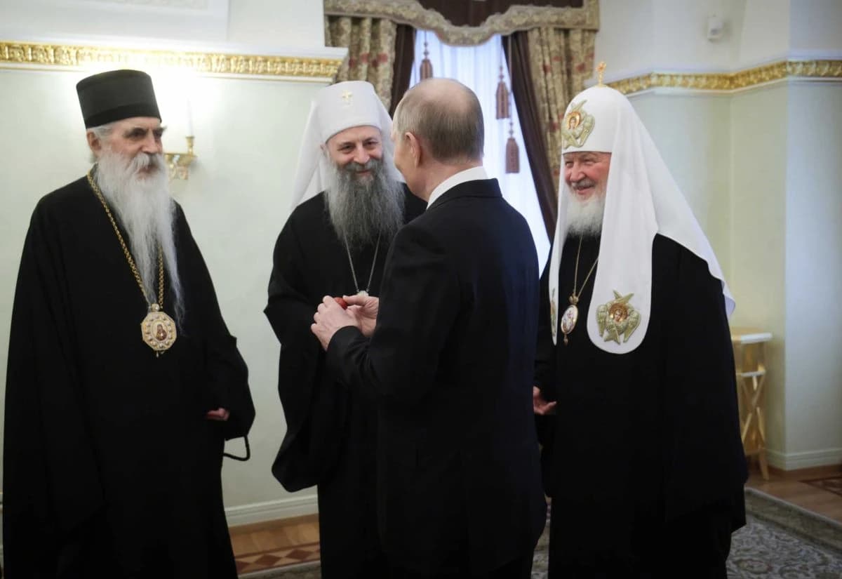 Porfirije tokom susreta s Putinom