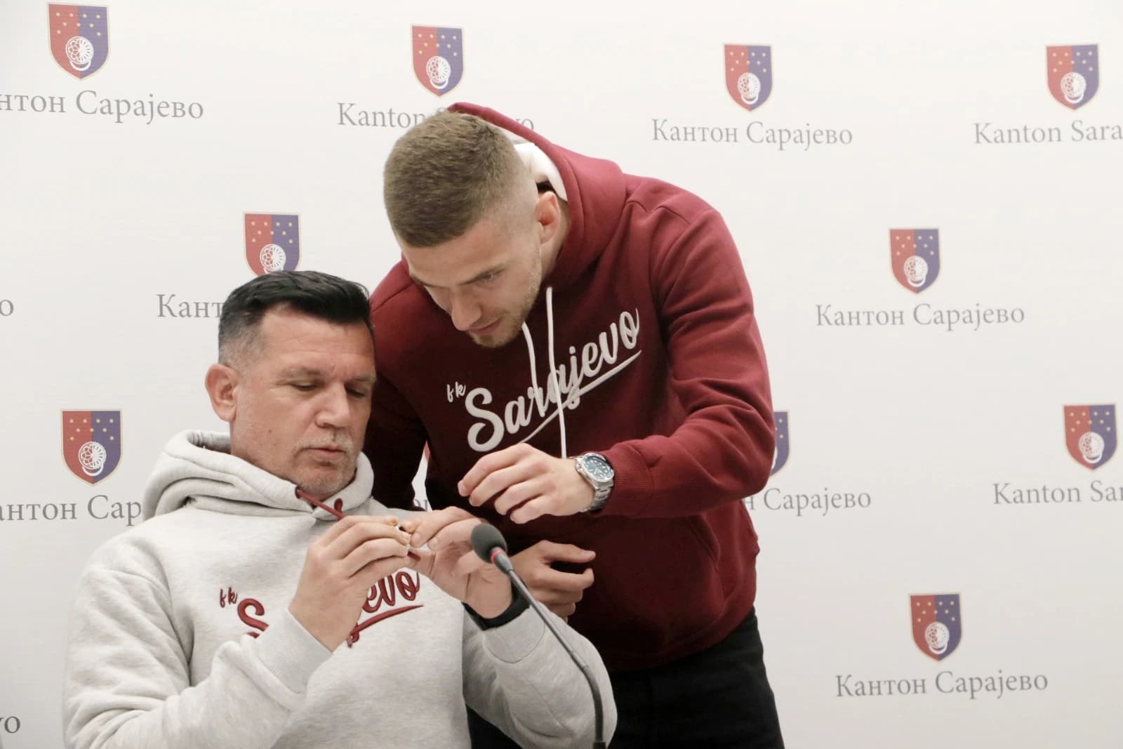 Zoran Zekić i Amar Beganović