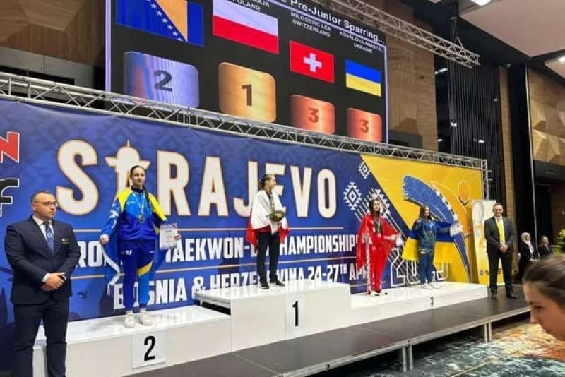 Una Živanić osvojila srebrenu medalju