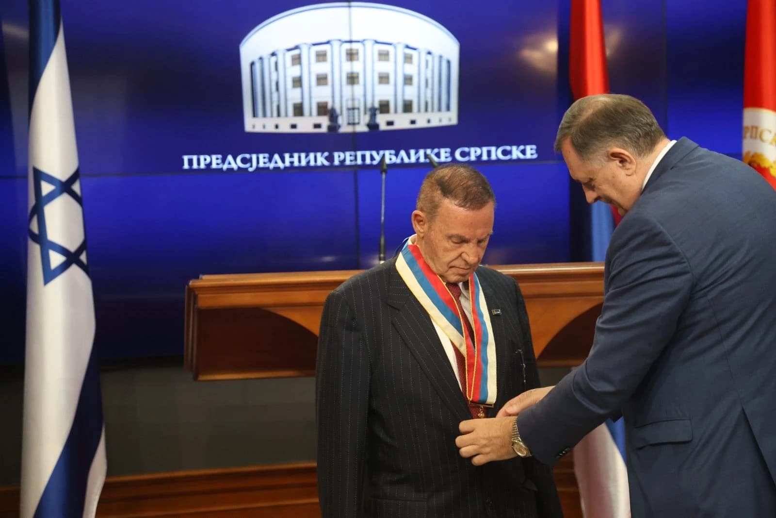 Moshe Levy i Milorad Dodik