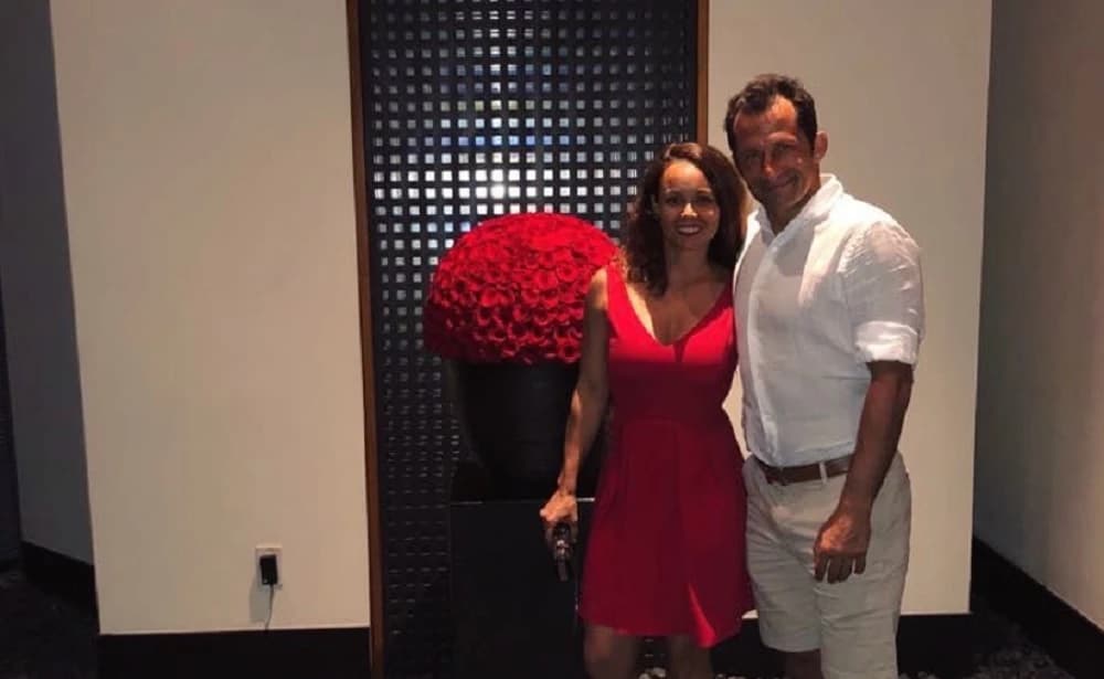 Salihamidžić sa suprugom Esther