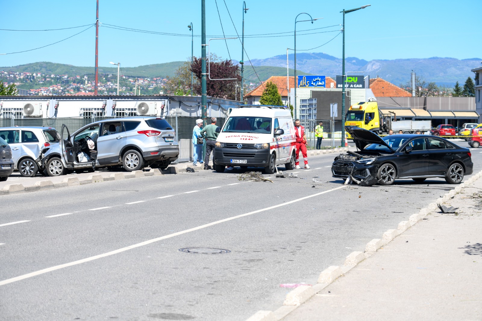 Saobraćajna nesreća na Ilidži