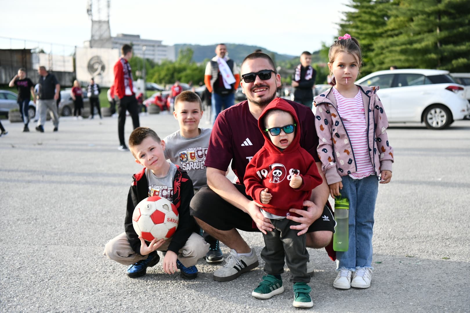 FK Sarajevo, proslava Kup-a BiH, Koševo