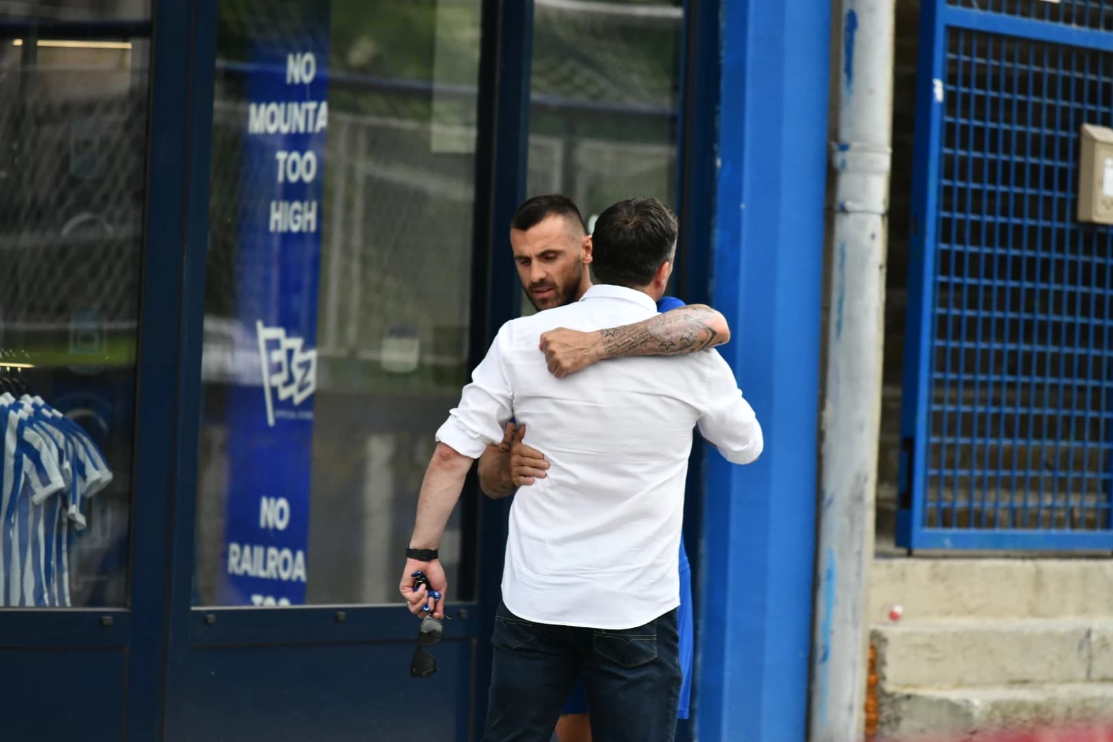 Ćorića je emotivno dočekao kapiten Krpić