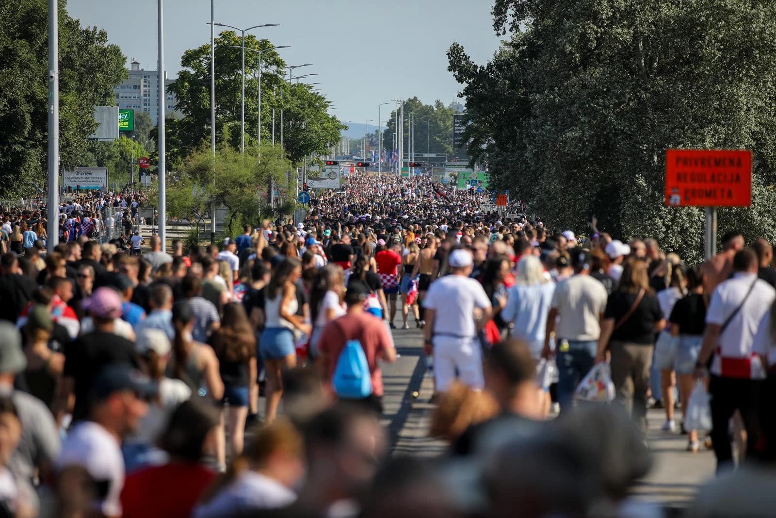 Thompsonovi fanovi u Zagrebu
