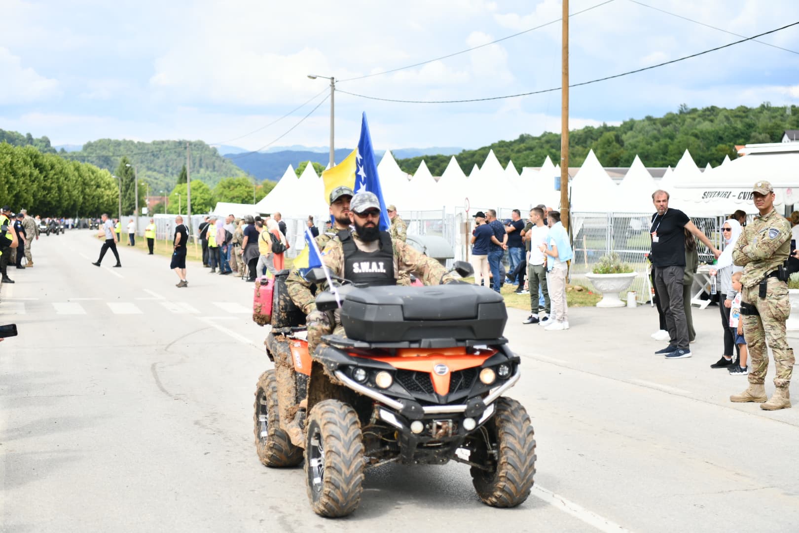 Quad, Srebrenica, Potočari