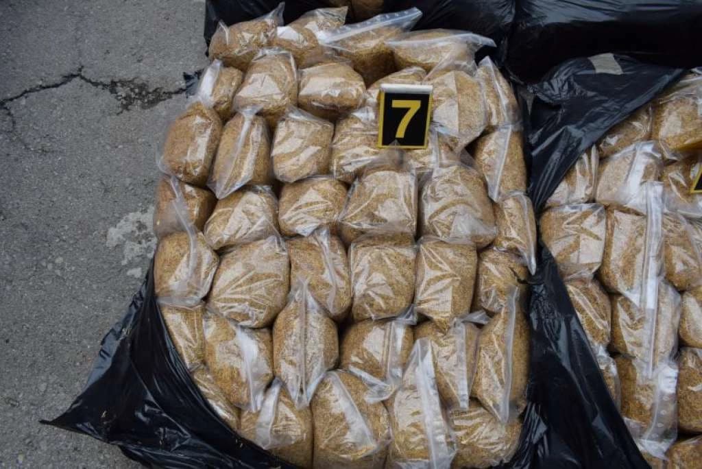 Zaplijenjen duhan