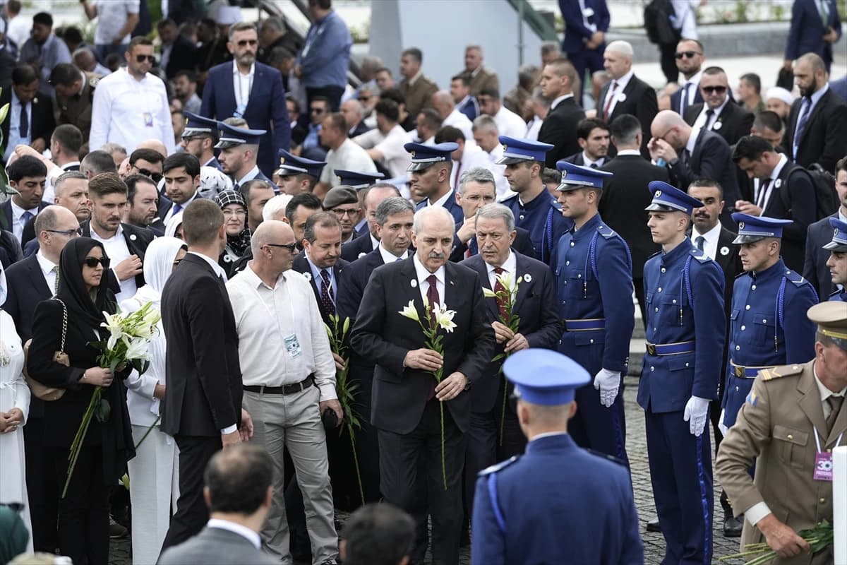 Numan Kurtulmus u Potočarima