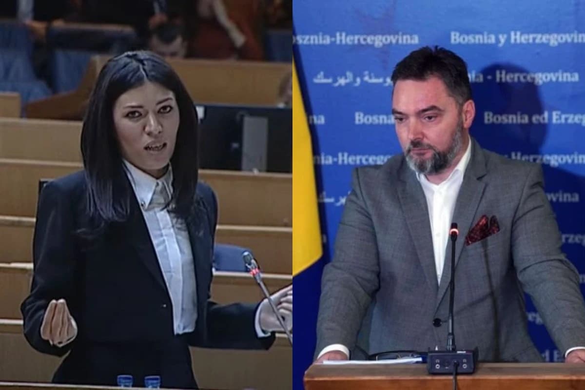 Sanja Vulić i Staša Košarac