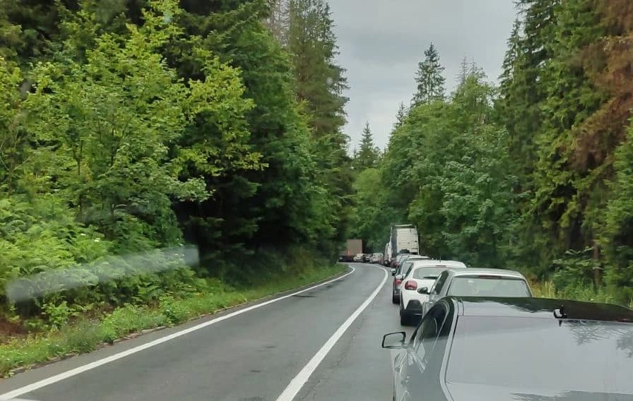 Gužve nakon nesreće u Olovu