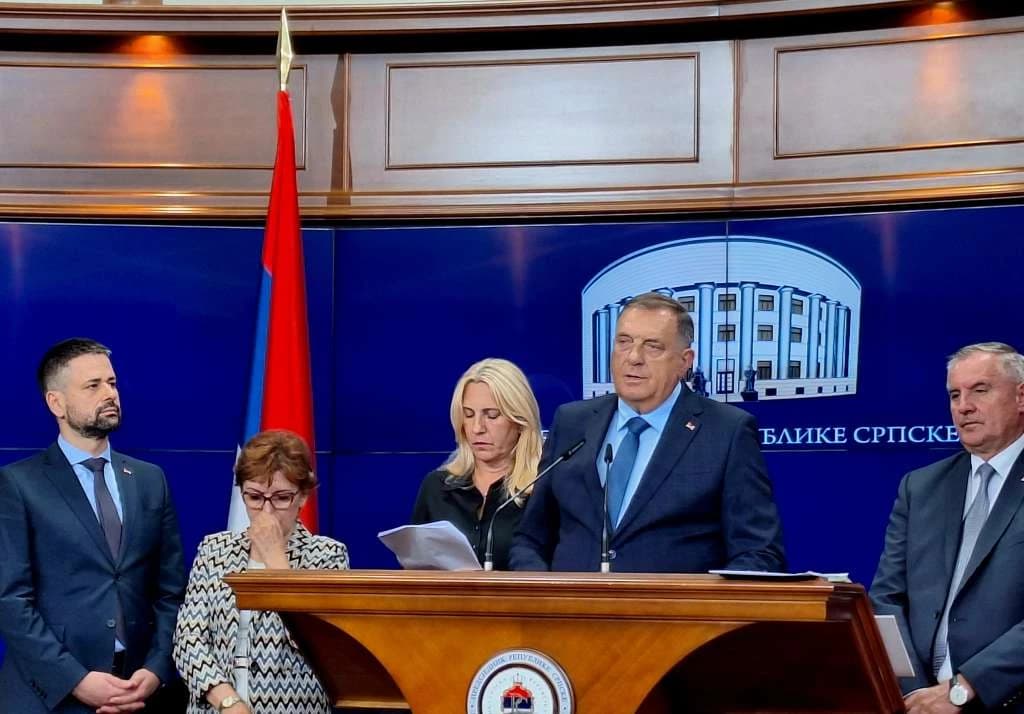 Sa press konferencije u Banjoj Luci