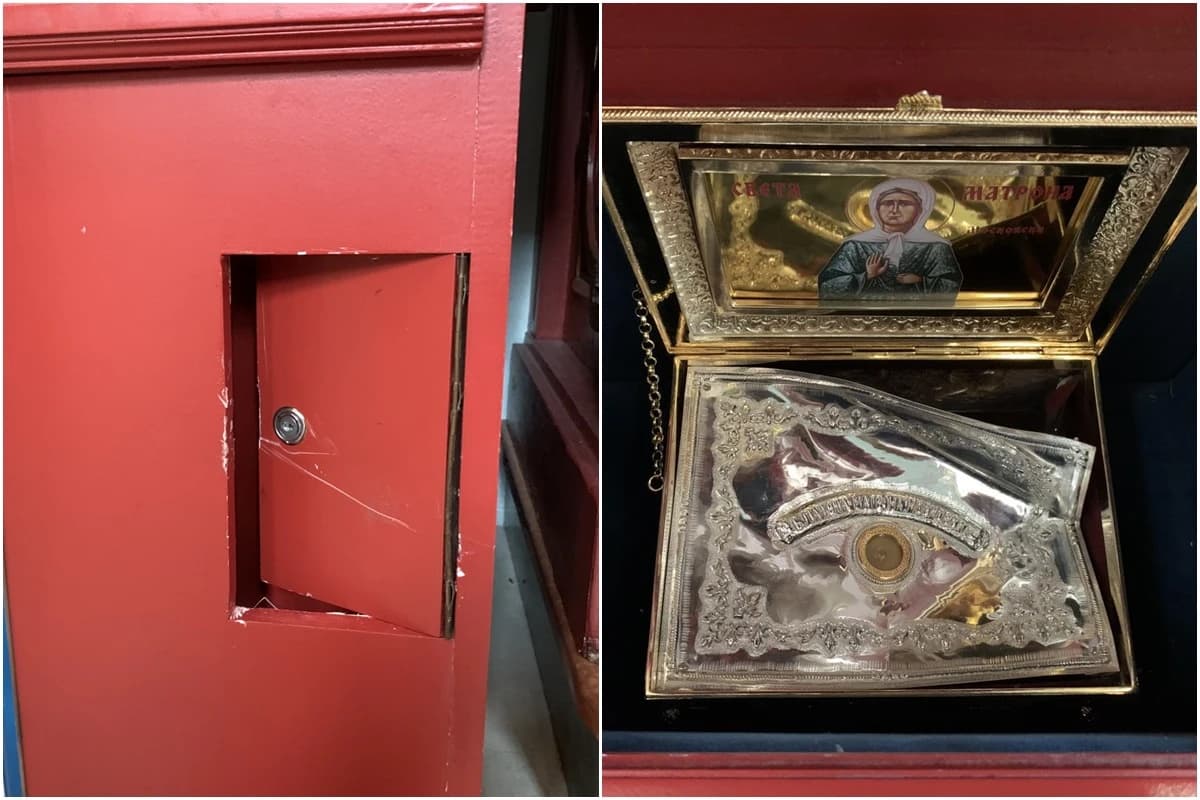 Oštećenja u pravoslavnoj crkvi u Tuzli