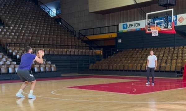 Nurkić vrijedno trenira