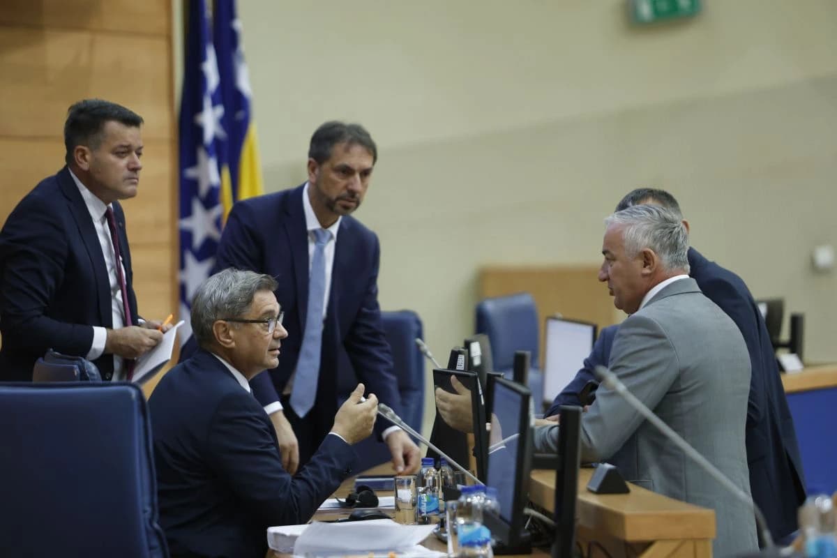 Sa sjednice Zastupničkog doma PSBiH