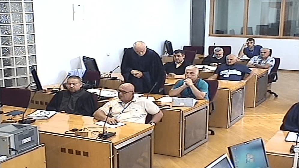 Mile Pažin i ostali, suđenje