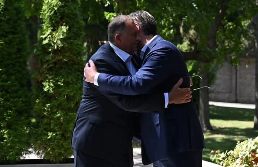 Milorad Dodik i Aleksandar Vučić