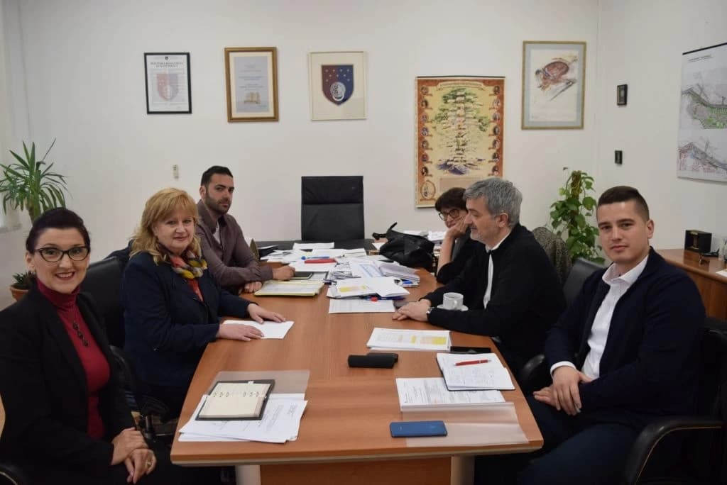 Rukovodstvo KJKP Rad i ministar Srđan Mandić