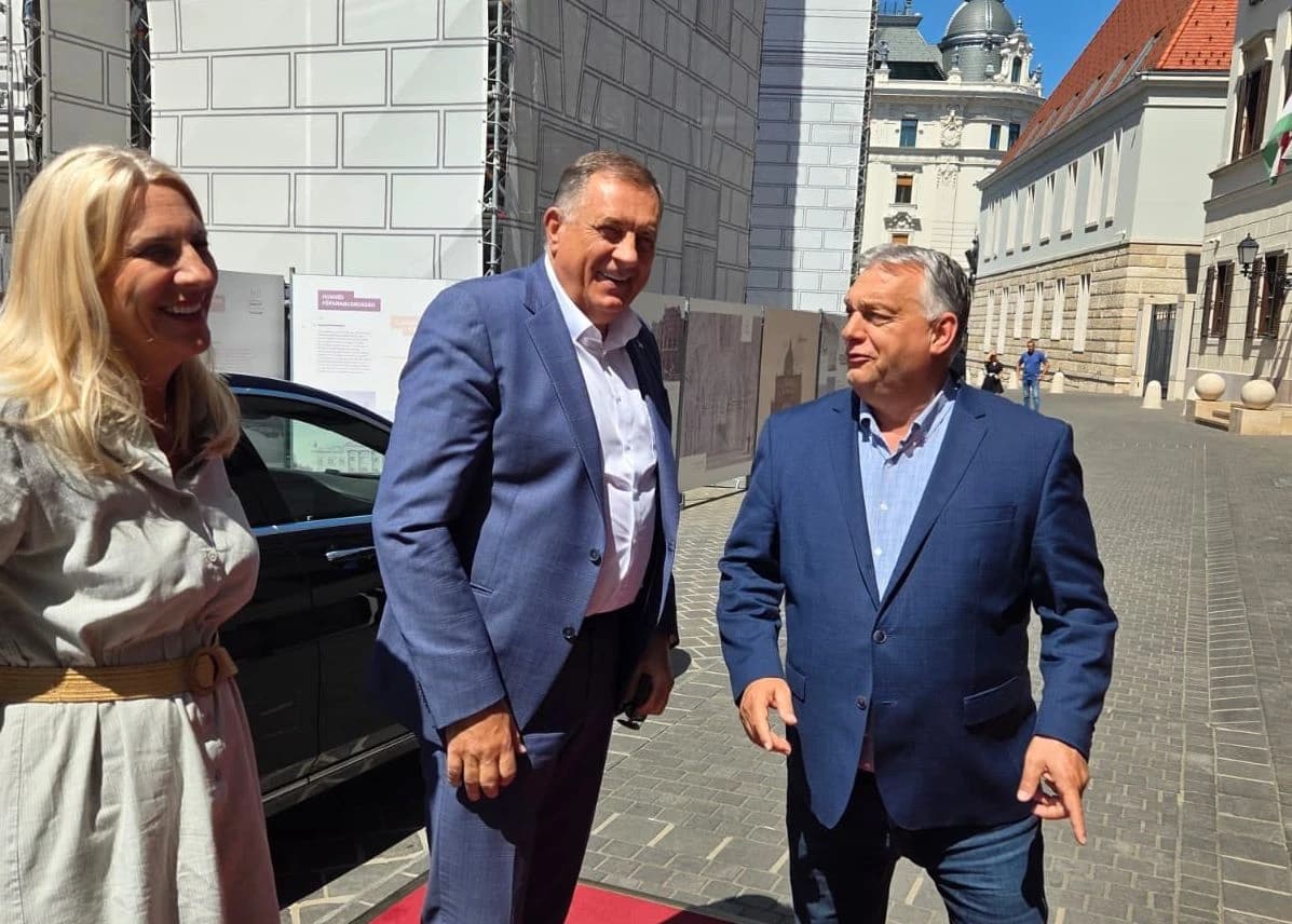 Dodik i Cvijanović u Mađarskoj