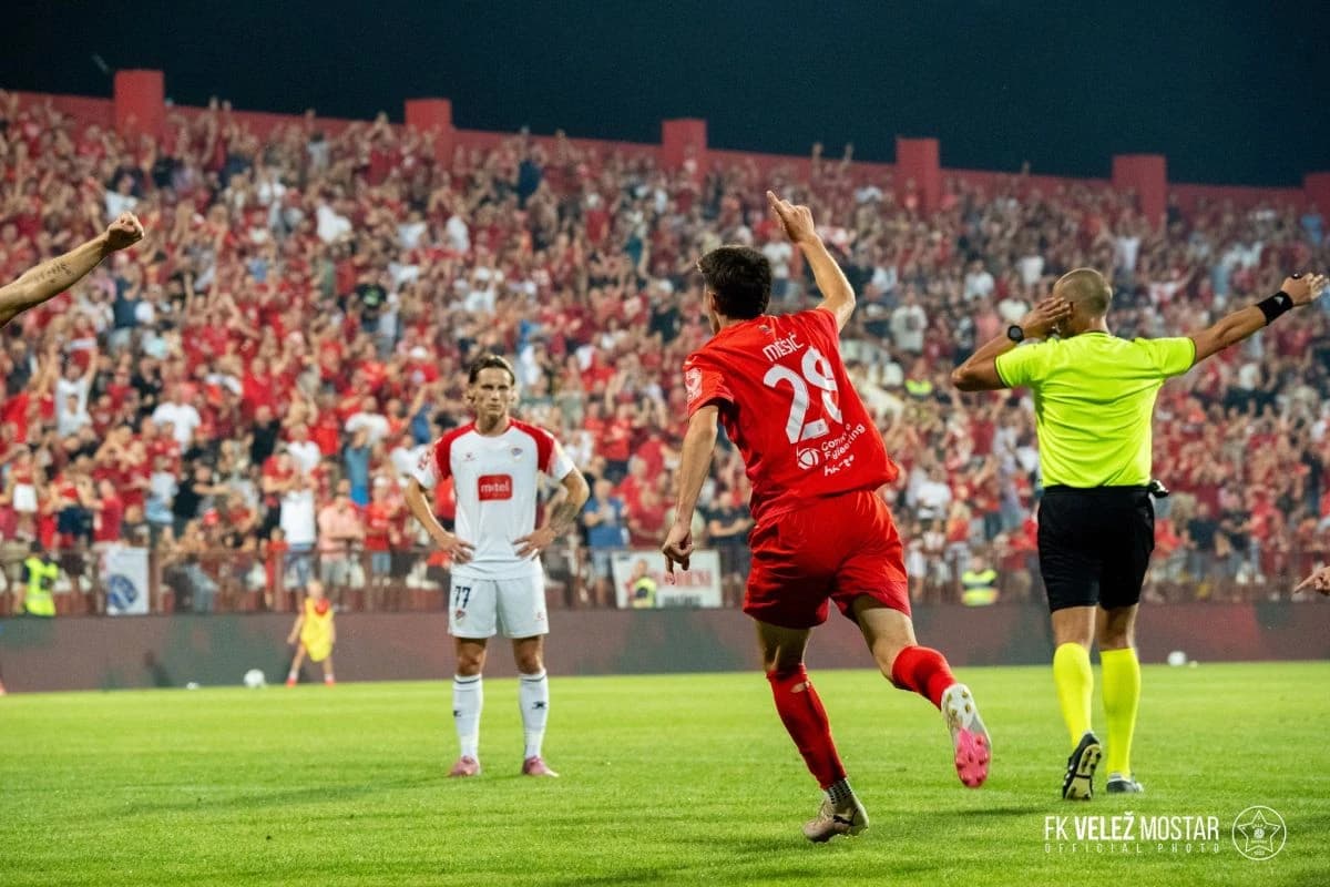 Mešić je trebao biti isključen protiv Borca, a kasnije je pogodio za 1:1