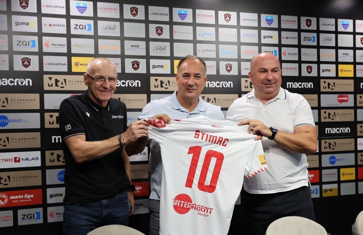 Štimac debituje na klupi prvaka BiH