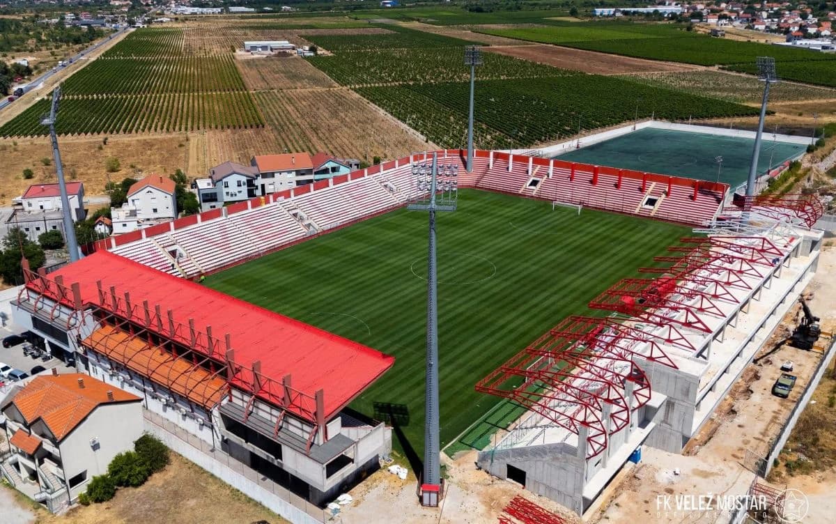 Stadion Veleža iz dana u dan sve ljepši