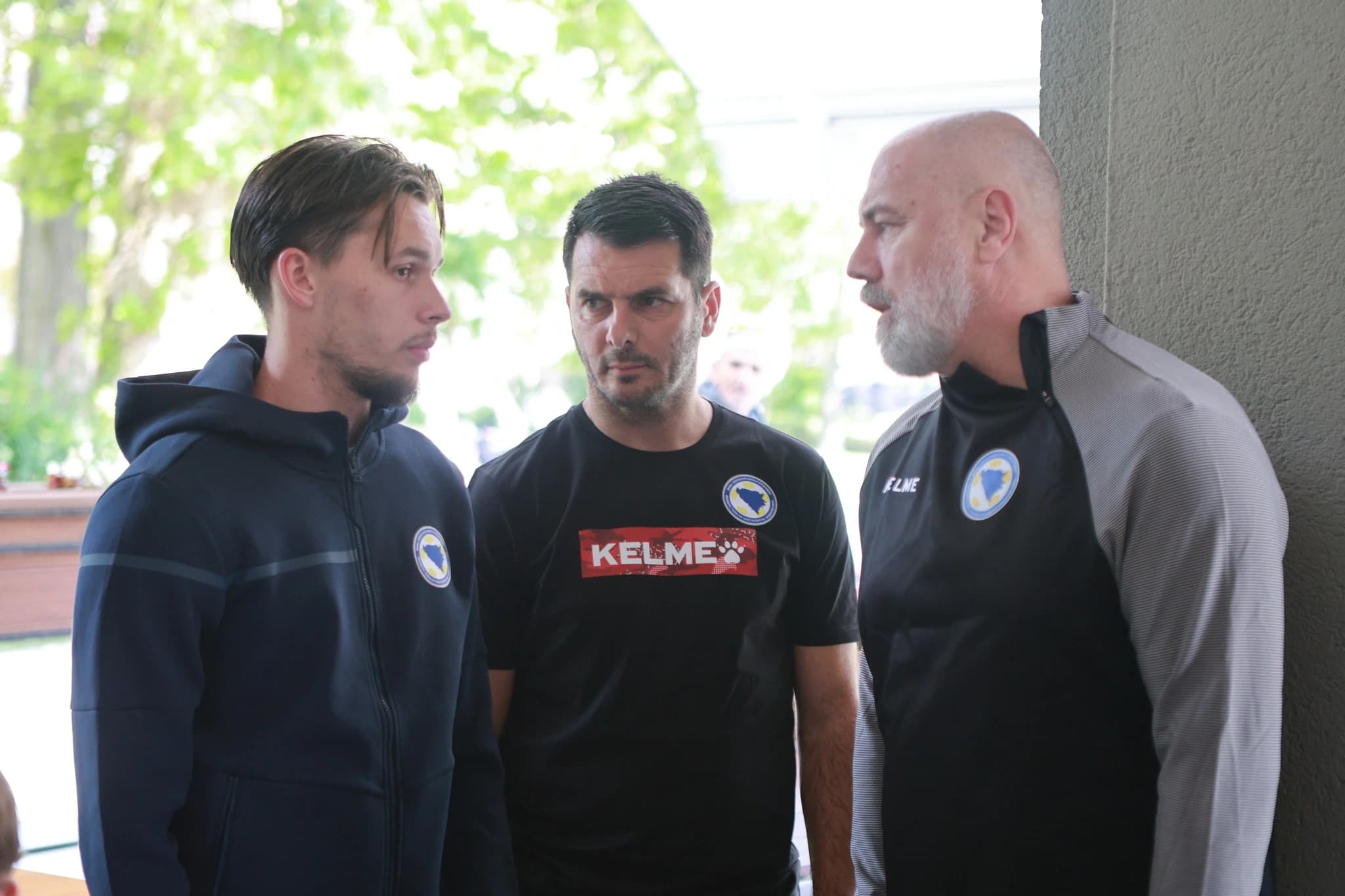 Amar Dedić, Emir Spahić i Sergej Barbarez