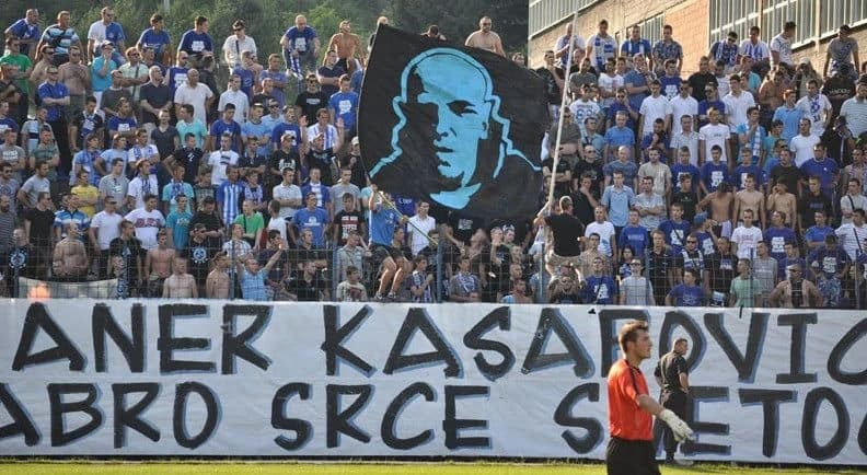 Tim sa Grbavice nija zboravio svog navijača