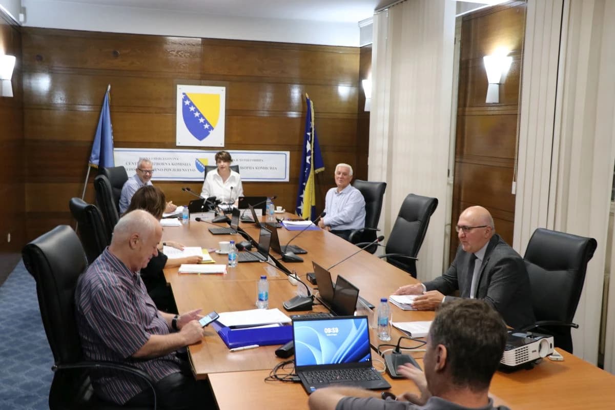 Sa sjednice CIK-a BiH