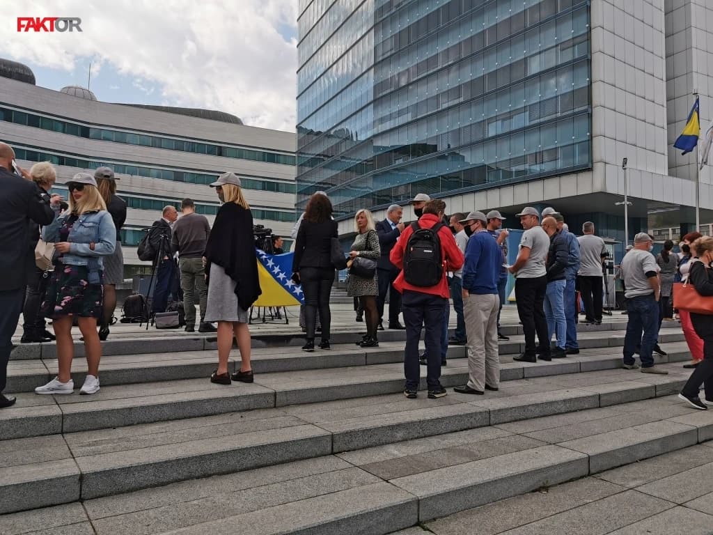 S jednog od niza protesta