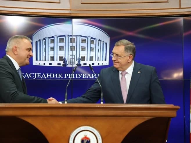 Savo Minić i Milorad Dodik