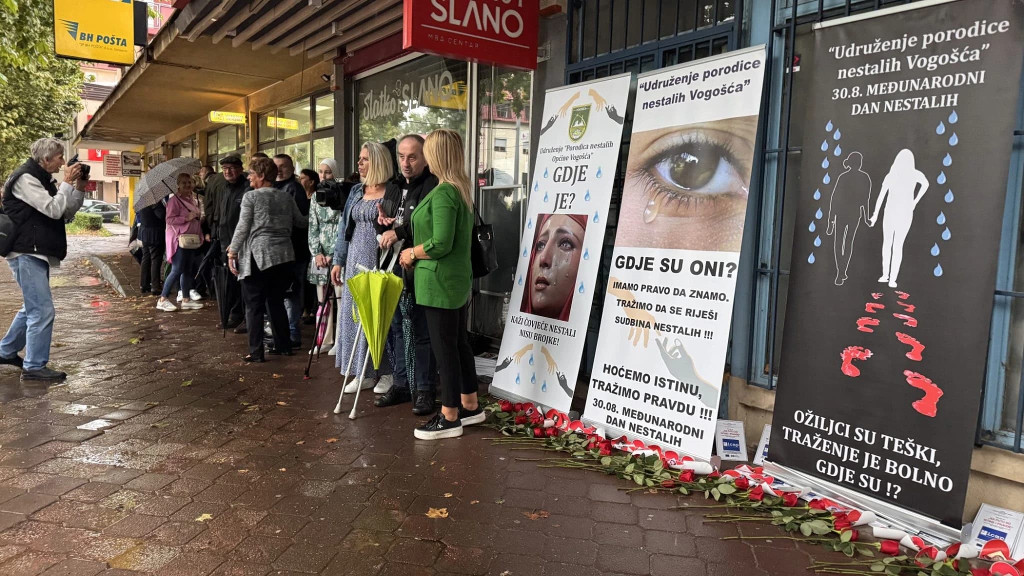 Obilježavanje Međunarodnog dana nestalih u Vogošći