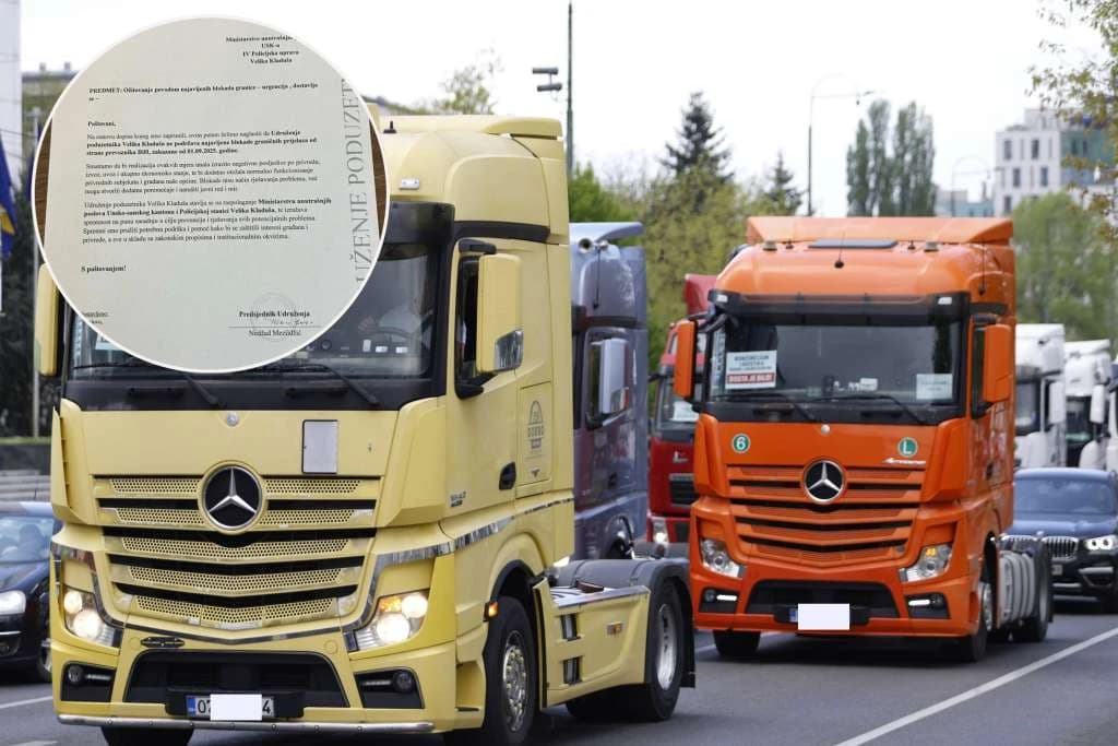 Poduzetnici iz Velike Kladuše protiv blokade