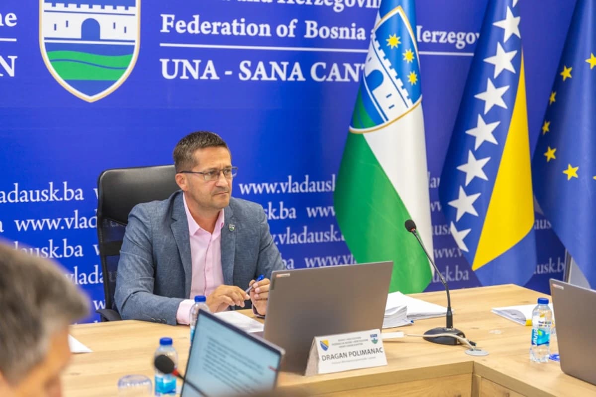 Dragan Polimanac, ministar pravosuđa i uprave USK