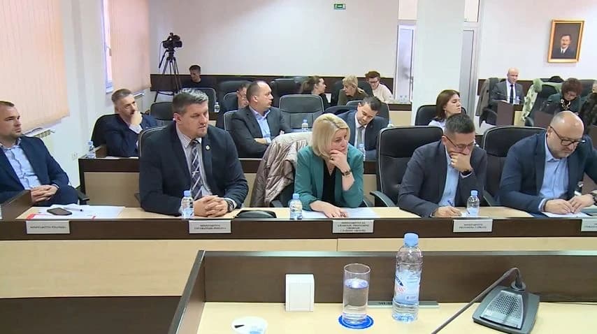 Članovi Vlade USK na Skupštini USK