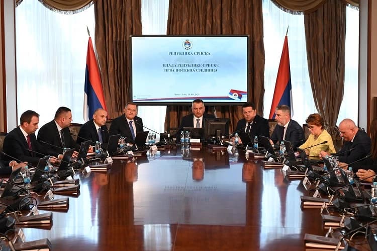 Posebna sjednica Vlade RS-a