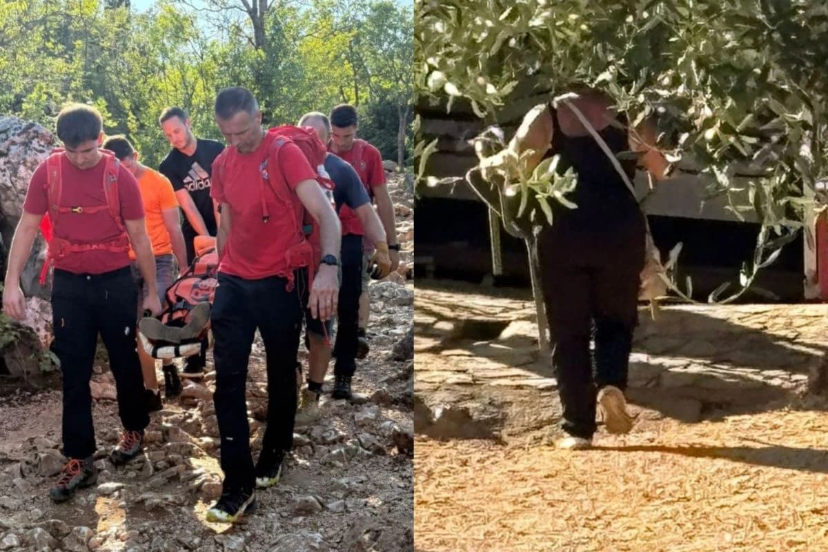 Sa posljednje akcije gdje su spašavali Italijanku
