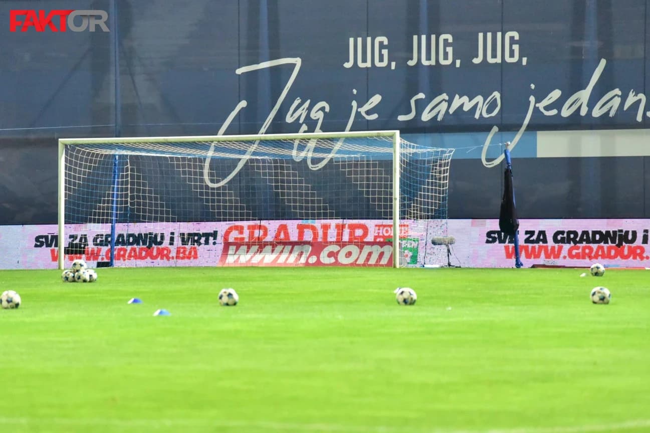 Sve je spremno ua derbi na Grbavici