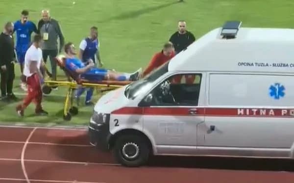 Memišević na nosilima napustio travnjak Tušnja