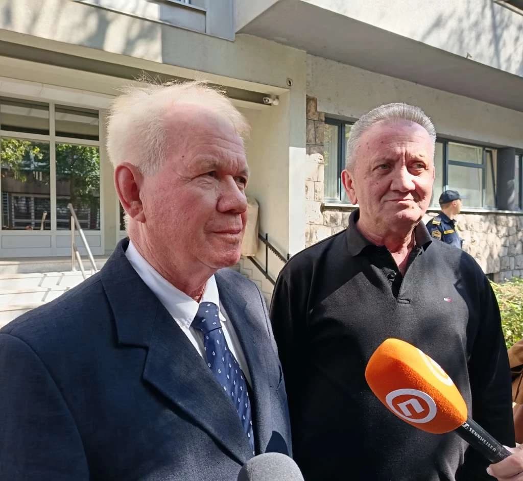Advokati Asim Crnalić i Vlado Adamović