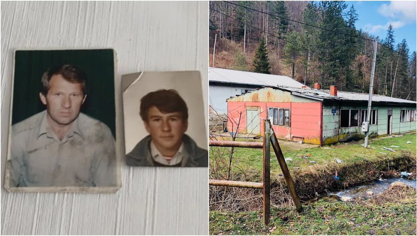 Hilmo Hurić (lijevo) i Jasmin Hurić (desno), otac i sin koji su bili zarobljeni u logoru Sušica