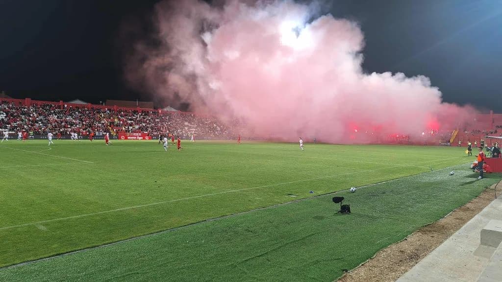 Sa utakmice na stadionu Rođeni
