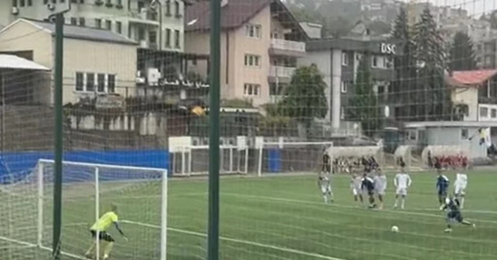 Pogodak Kolića na pomoćnom terenu Grbavice