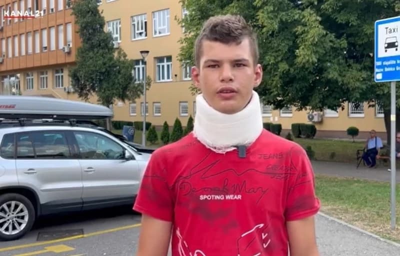 Maloljetni Ajdin Jusić, žrtva policijske brutalnosti