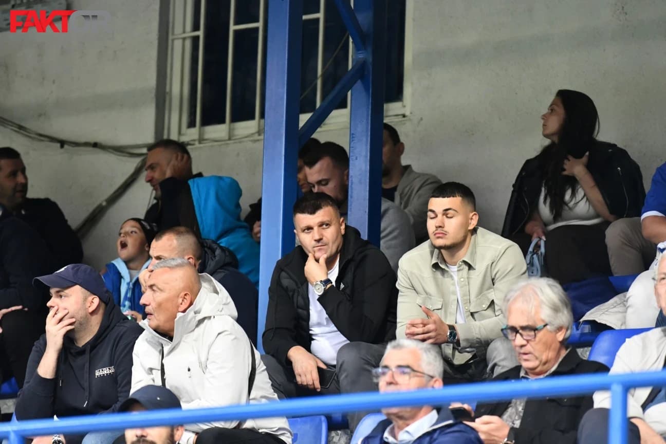 Dudić je za vikend pratio vječiti derbi na Grbavici
