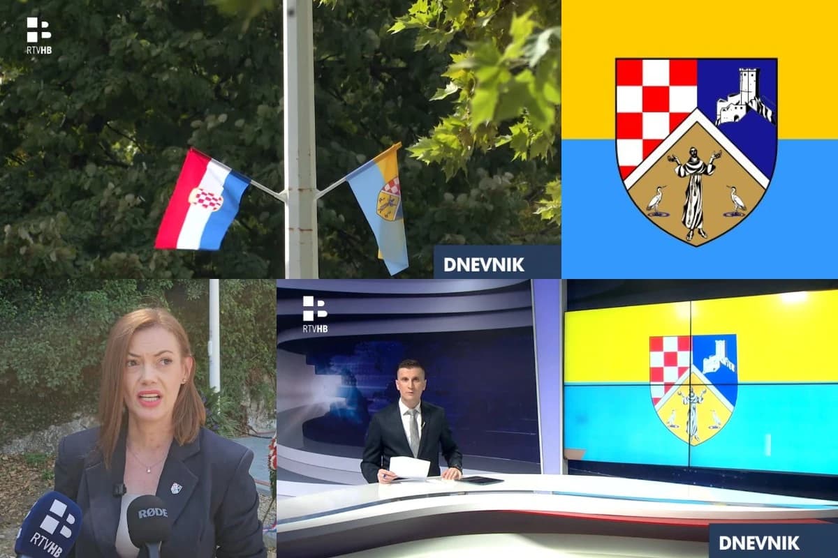 Neustavni zastava i grb na javnim mjestima, u emisijama i na reveru gradonačelnice