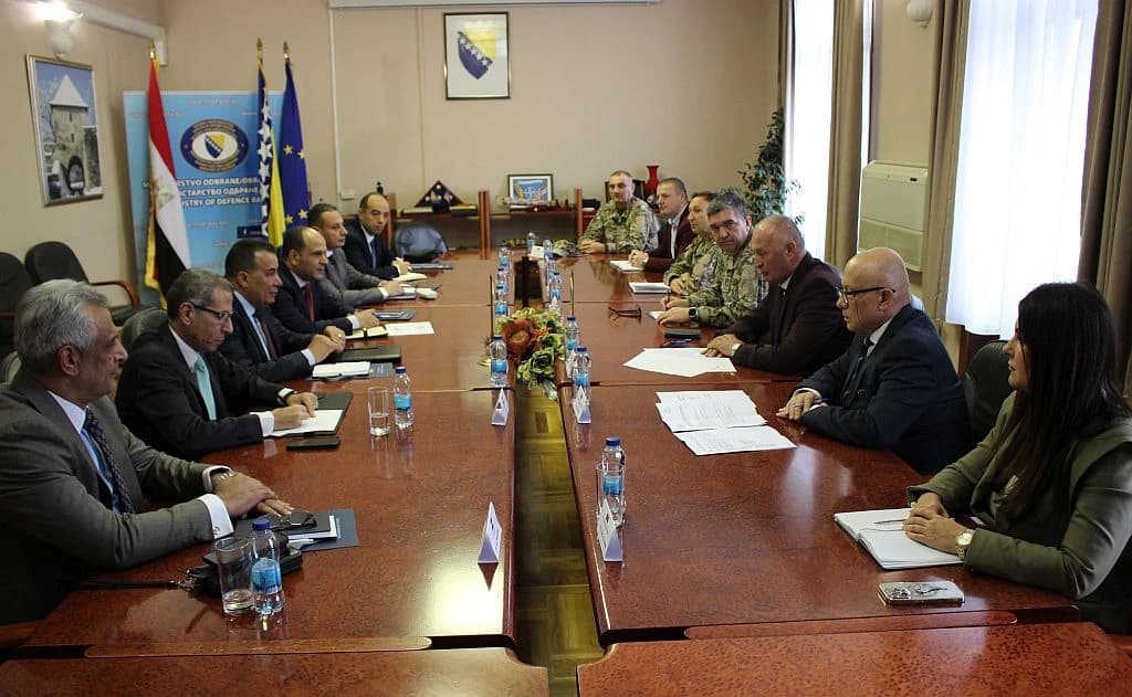 Predstavnici ministarstava odbrane Egipra i BiH