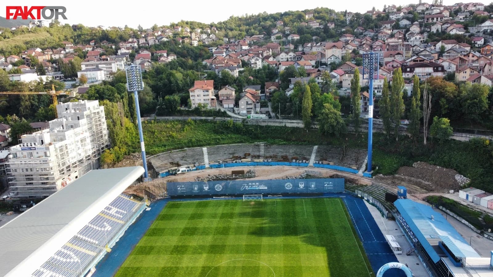 Jug je trenutno veliko gradilište