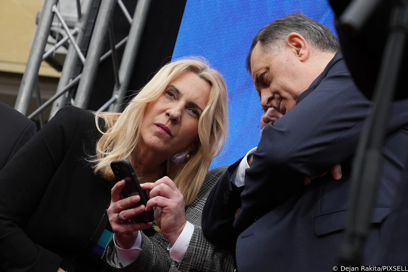 Željka Cvijanović i Milorad Dodik