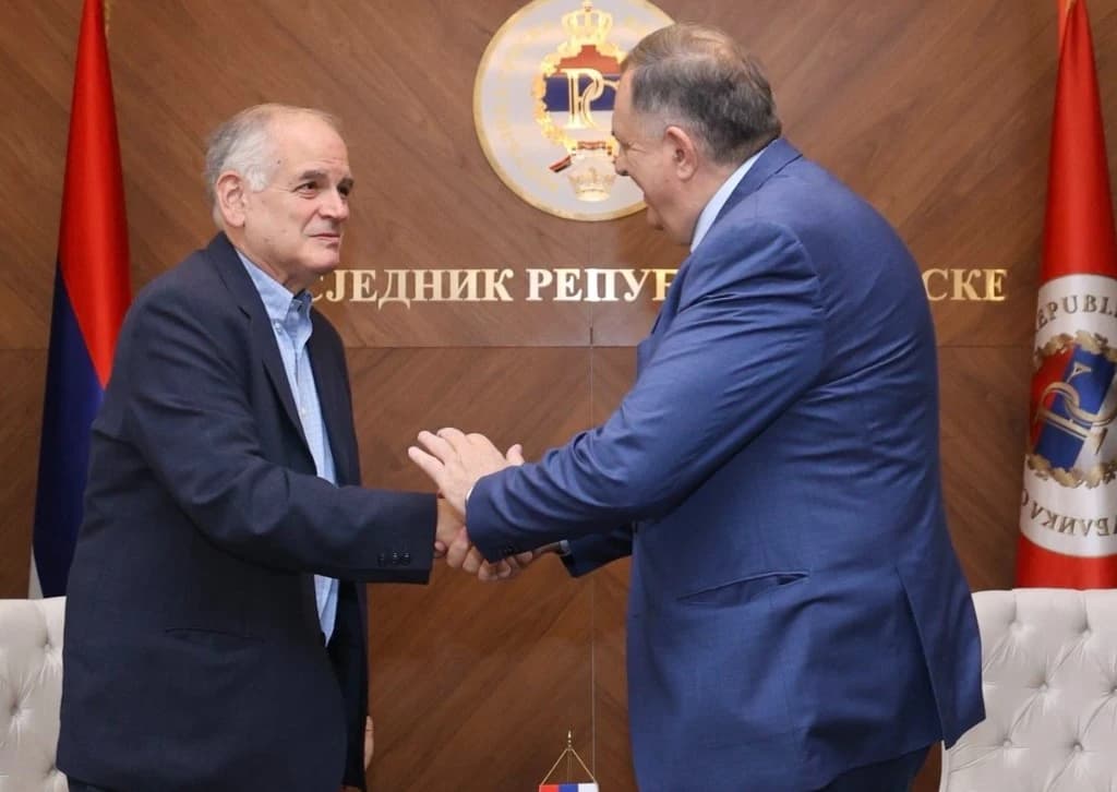 Iddo Netanyahu i Milorad Dodik
